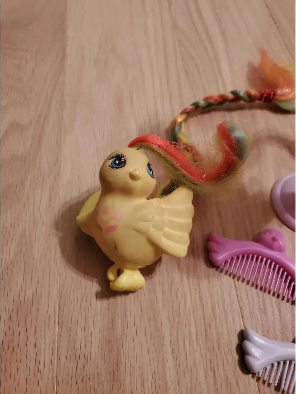 Extremely Rare Vintage 1987 Hasbro Fairy Tails bird toys